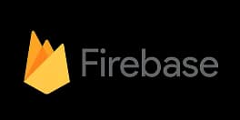 Firebase app backend development logo