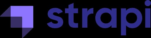 Strapi headless CMS development logo